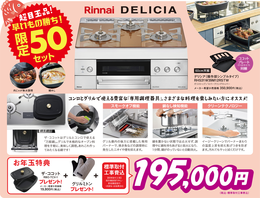 Rinnai DELICIA